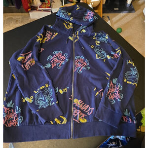 Torrid Size 3 Disney Villians Zip up Hoodie